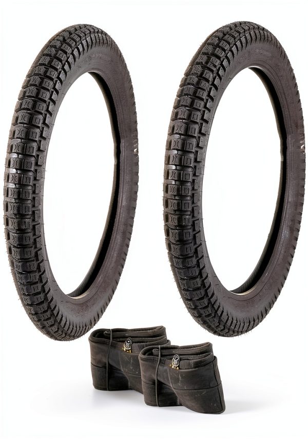 Honda CT90 CT110 Dual Sport Tires FULL BORE 2.75x17-0