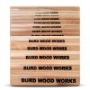Lacrosse Shafts Hickory Solid Burd Wood Works-2