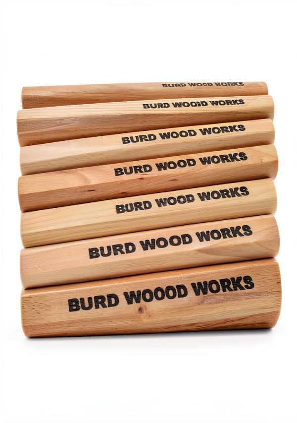 Lacrosse Shafts Hickory Solid Burd Wood Works-3