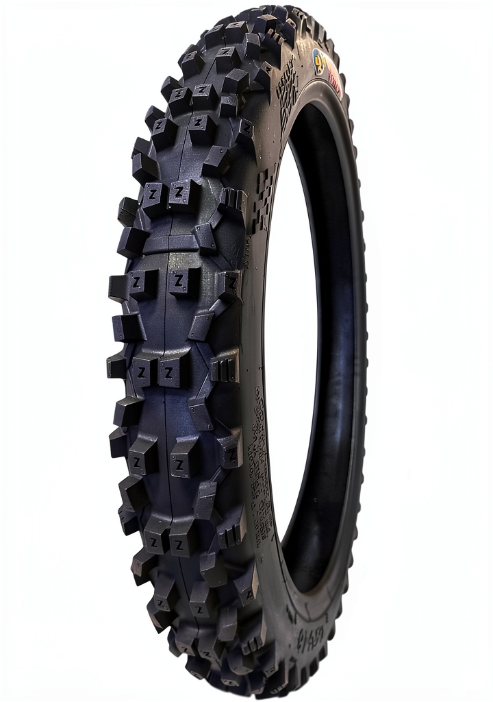 WIG Racing Z-Series 2.50x16 Front Motocross Tire on a motocross bike