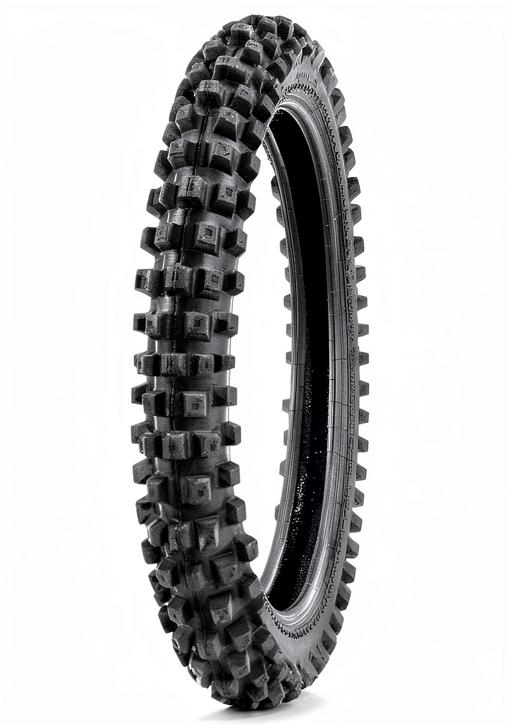 IRC Enduro Tire mounted on a motocross bike in a muddy trail