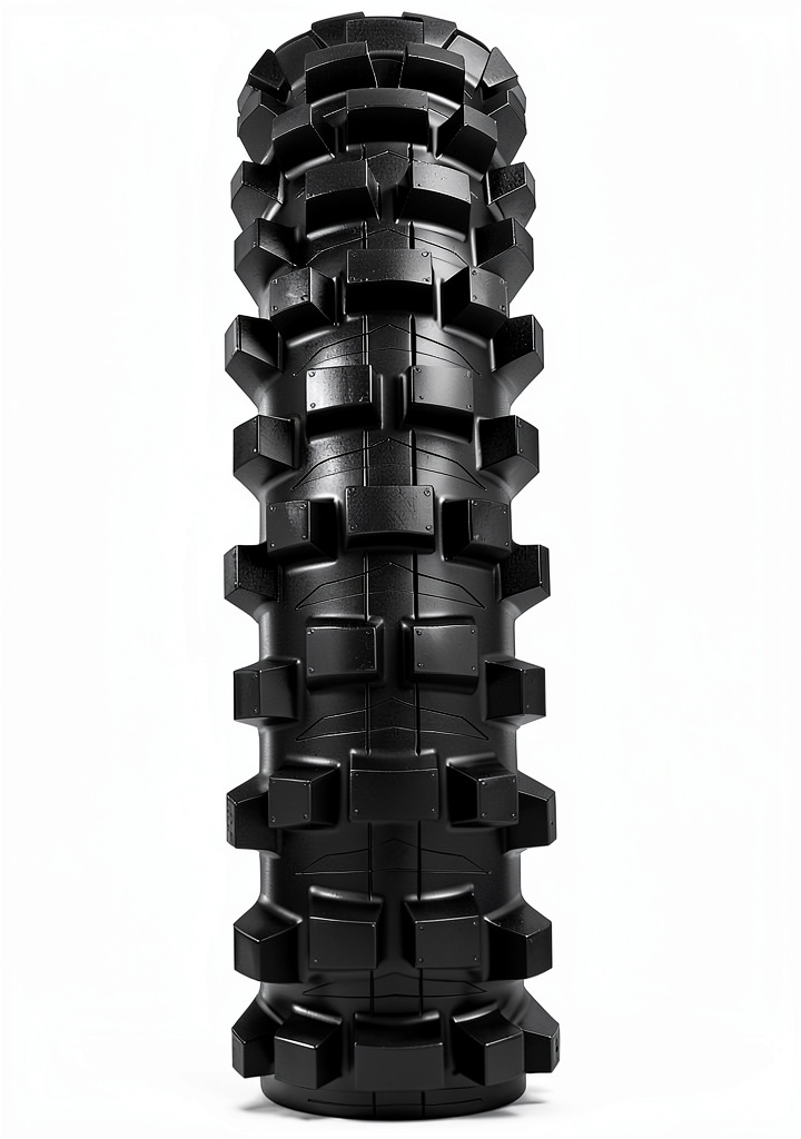 Installing IRC M5B EVO Rear Tire - 140/80-18 on a wooden desk