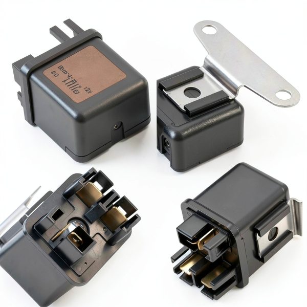 Automotive Glow Plug Relay PARTAYOZAS Plug-In Aluminum-5