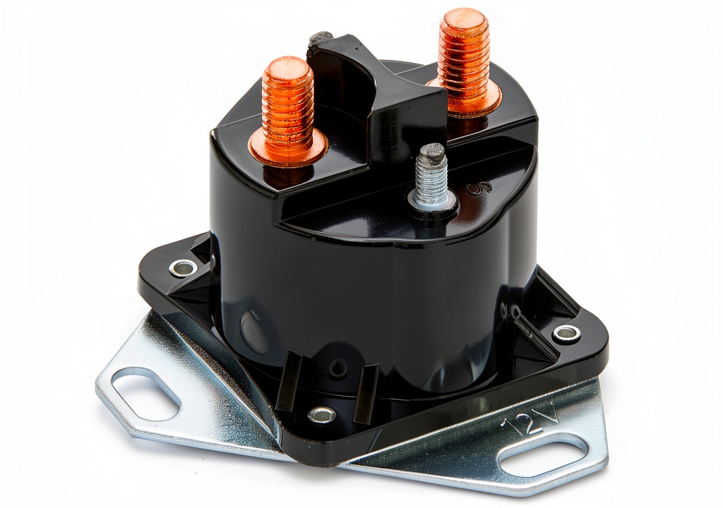 Close‑up of Standard Motor Products Glow Plug Relay installed in a diesel truck harness