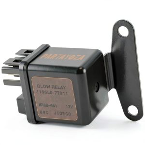 Automotive Glow Plug Relay PARTAYOZAS Plug-In Aluminum-0