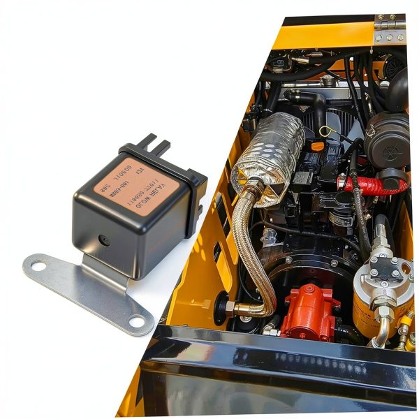 Automotive Glow Plug Relay PARTAYOZAS Plug-In Aluminum-4