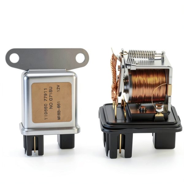 Automotive Glow Plug Relay PARTAYOZAS Plug-In Aluminum-3