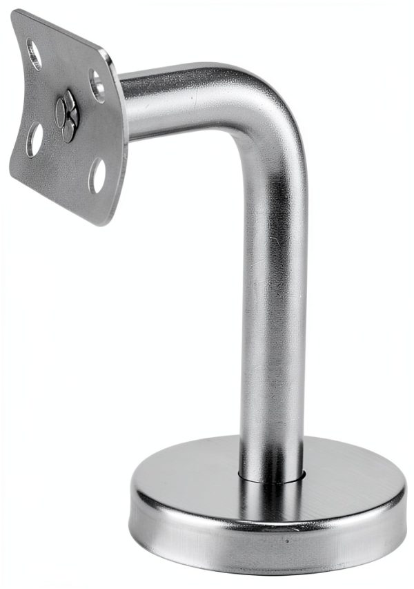 Stair Handrail Bracket SOUJAP 6 Pack Curved Stainless Steel 80x60mm-2