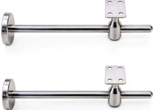 Stainless Steel Handrail Bracket JINJUAN Adjustable Wall Bracket 2-0