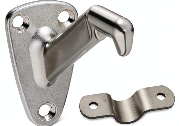 Handrail Bracket National Hardware N325-779 Satin Nickel-0