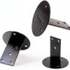 Black Handrail Bracket 2pcs Stainless Steel Brackets by JuneFanwei-4