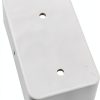 Vinyl Fence Brackets 2in x 3.5in Wall Mount Kit by Aiwaiufu 4 Pack-2