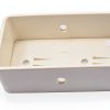 Vinyl Fence Brackets 2in x 3.5in Wall Mount Kit by Aiwaiufu 4 Pack-1