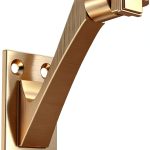Franklin Brass Classic Edge 3 in. (76 mm) Handrail Bracket in Modern Gold (4-Pack), B47253D-117-C-0
