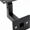 3 x 304 Stainless Adjustable Handrail Brackets 3TO Mount Black 3 Pack-4