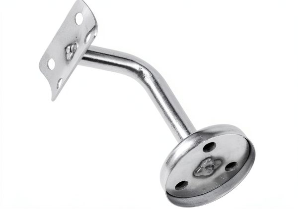 Stair Handrail Bracket SOUJAP 6 Pack Curved Stainless Steel 80x60mm-4