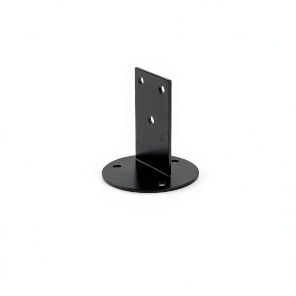 Black Handrail Bracket 2pcs Stainless Steel Brackets by JuneFanwei-3