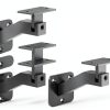 Adjustable Handrail Brackets 4 Pack Gyykzz T304 Stainless Black Swivel-0