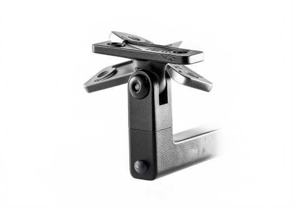 Handrail Bracket 3TO 5-Pack Adjustable L‑Shape Steel Matte Black-2