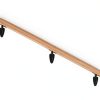 Handrail Bracket HOME MASTER HARDWARE Heavy Duty Matte Black 3 Pack-5
