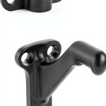 SCHLAGE Ives by Schlage 059A10B Hand Rail Bracket, Black-0