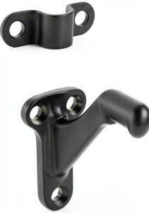 SCHLAGE Ives by Schlage 059A10B Hand Rail Bracket, Black-0