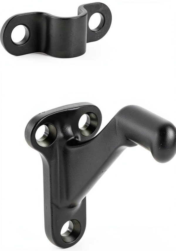 SCHLAGE Ives by Schlage 059A10B Hand Rail Bracket, Black-0