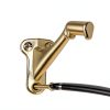 Handrail Stair Brackets HOME MASTER HARDWARE 3" Bright Brass 3‑Pack-5
